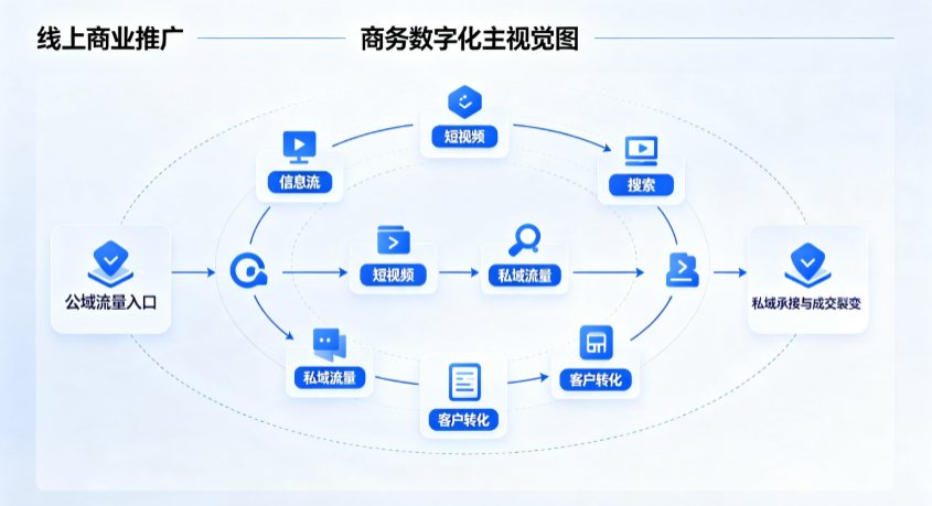 黄浦区线上商业推广怎么做？全域流量闭环搭建与低成本转化实战指南