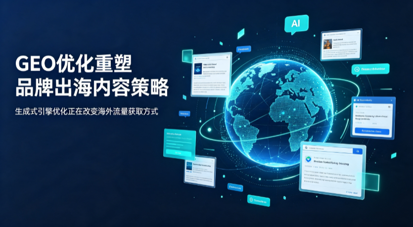 黄浦区AI 时代 GEO 兴起，品牌出海内容策略迎来重大调整